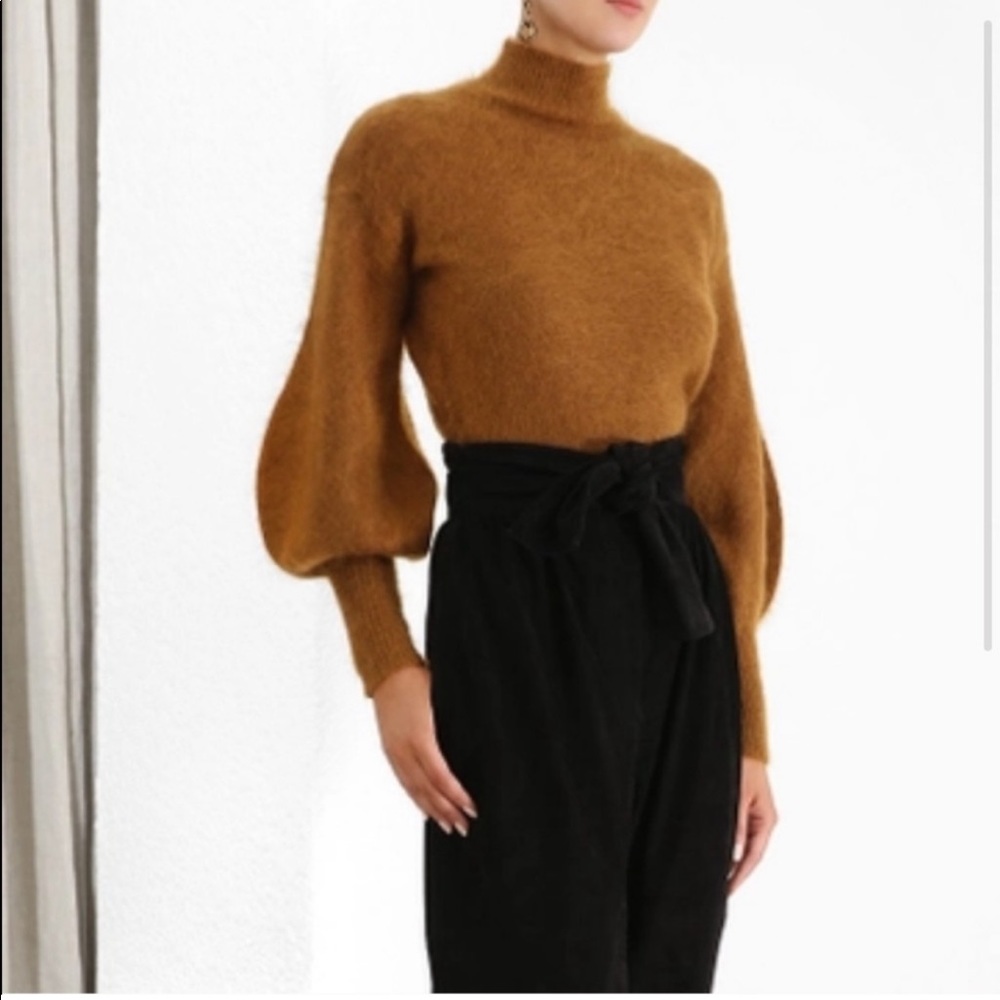 NWT Zimmerman Mohair Espionage Bell Sweater